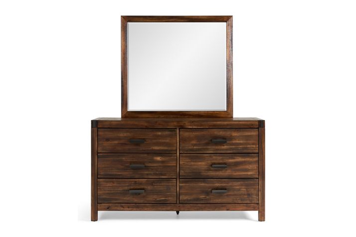 Picture of Warner Chestnut Dresser and Mirror