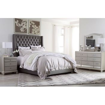 Coralayne King Upholstered Bedroom Set