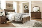 Picture of Flynnter King Sleigh Storage Bed