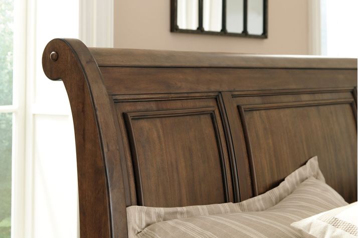 Picture of Flynnter King Sleigh Storage Bed