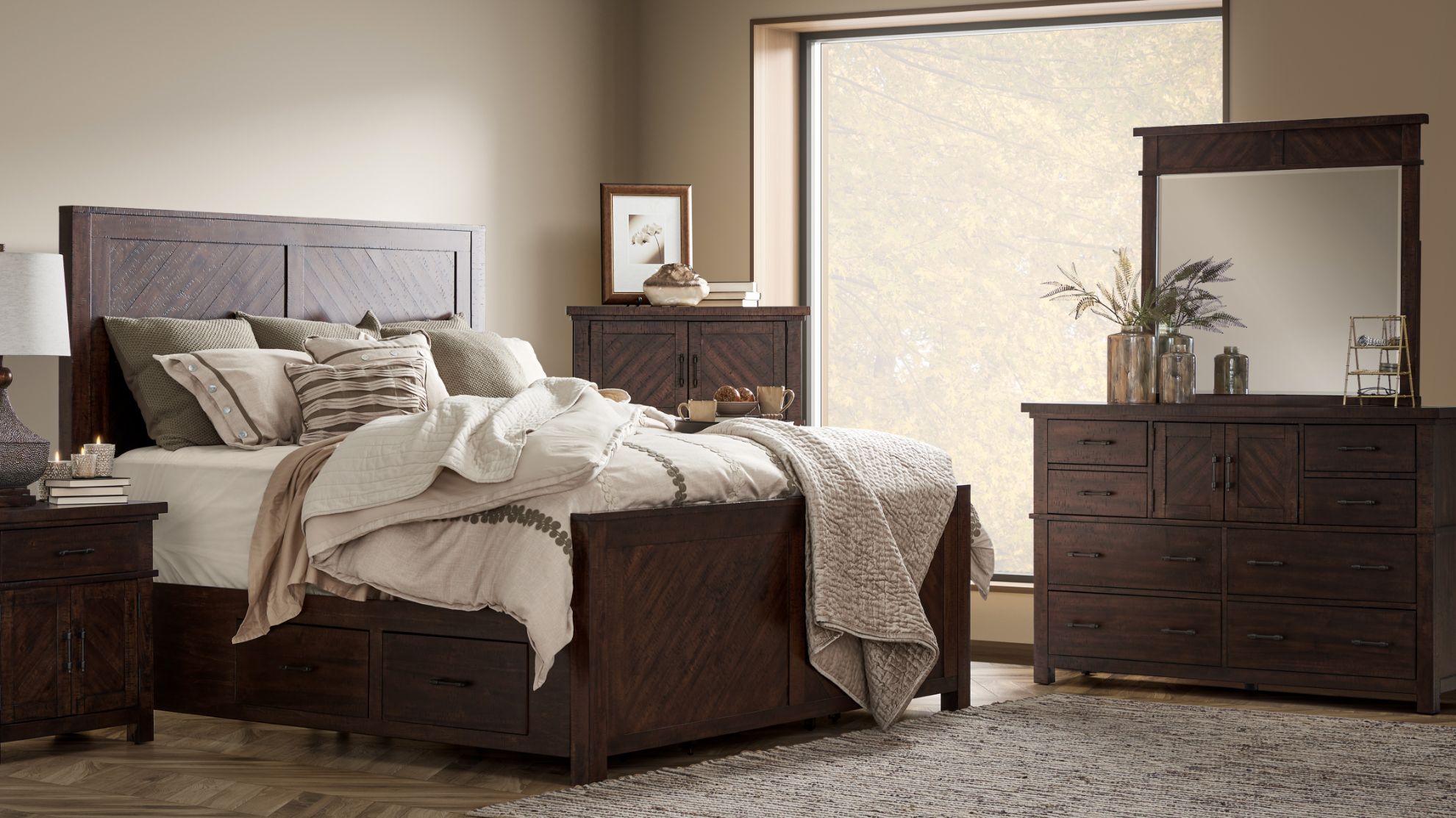 Jax Queen Storage Bedroom Set