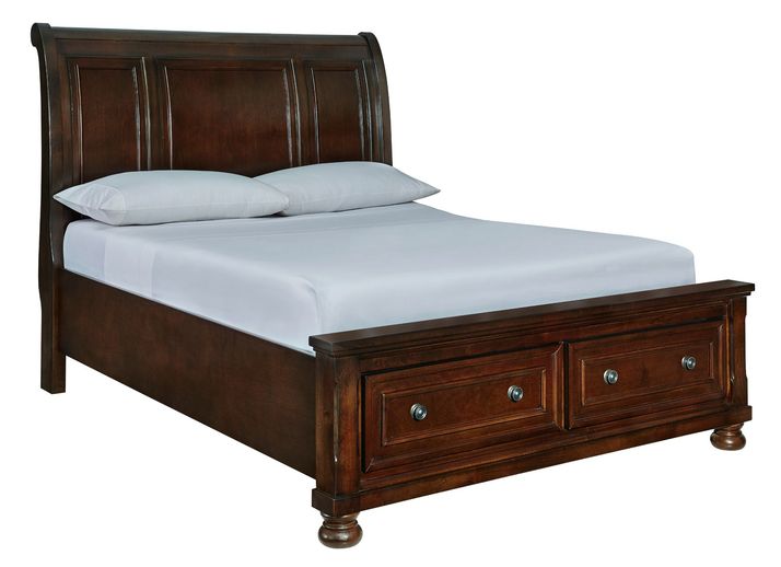 Porter Queen Sleigh Storage Bedroom Set The Furniture Mart