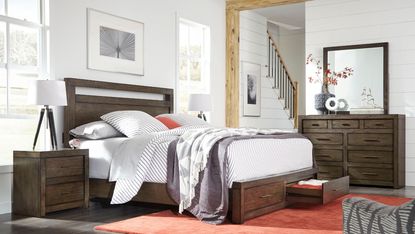 Picture of Modern Loft Queen Storage Bedroom Set
