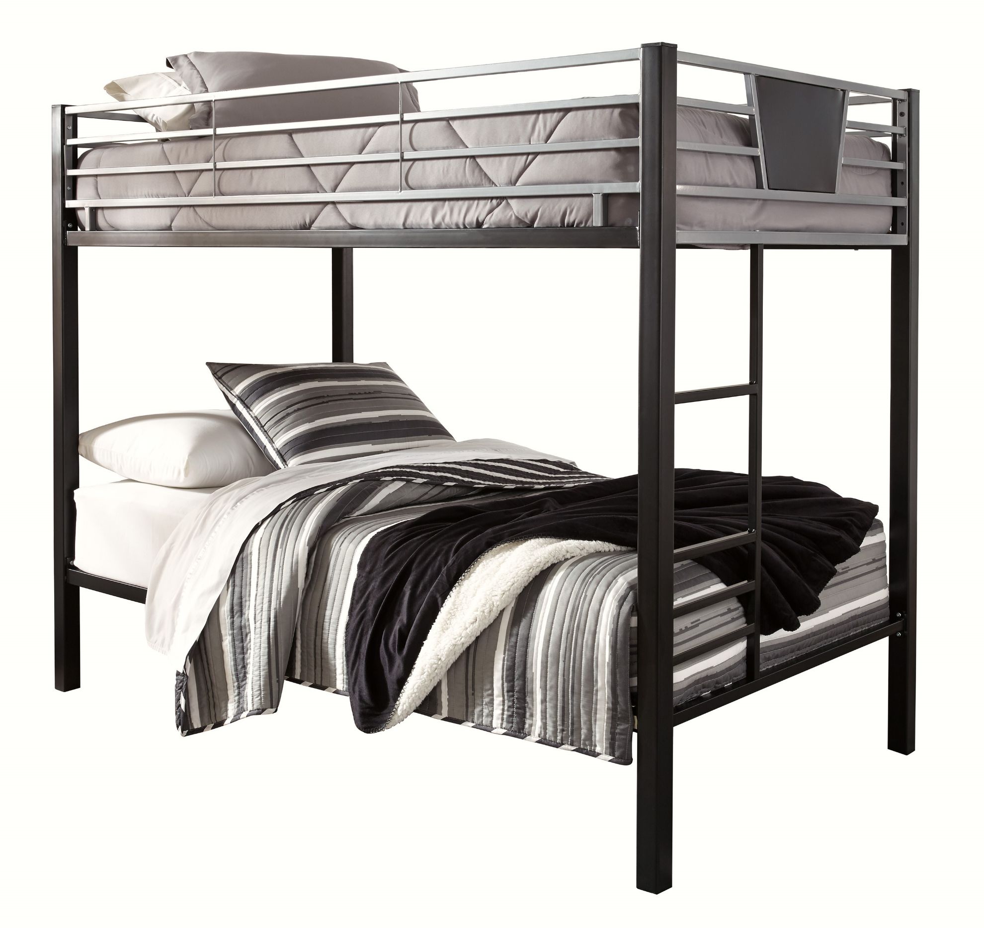 Dinsmore Twin Over Twin Bunk Bed | The Furniture Mart