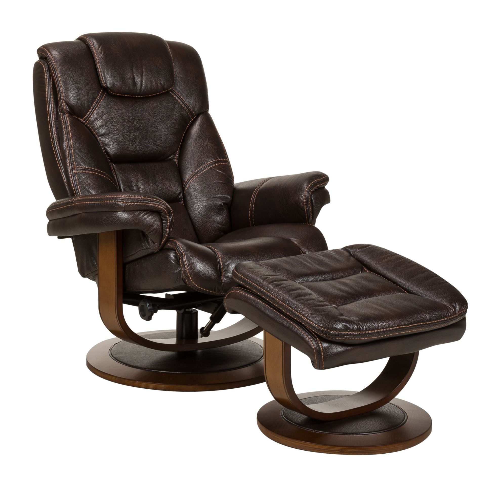 Swivel recliner with cheap ottoman near me