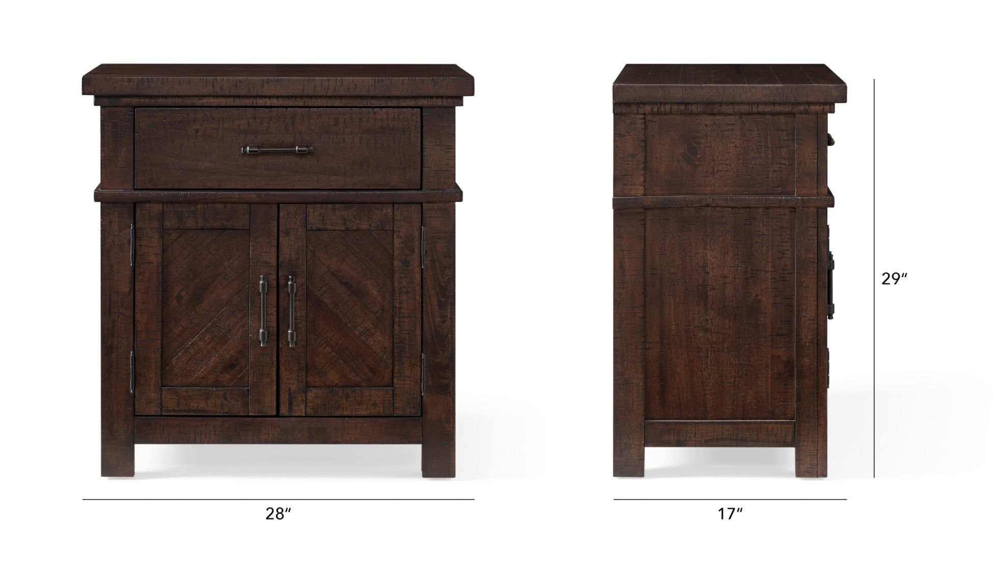 Jax Nightstand | The Furniture Mart