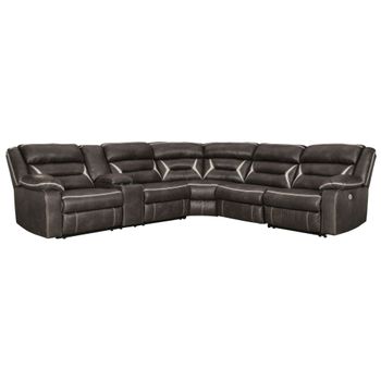 Kincord 4pc Reclining Sectional