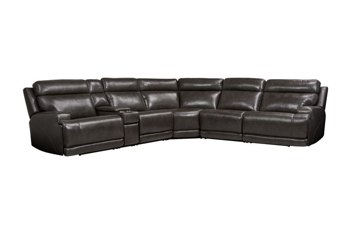 Picture of Charcoal 6pc Power Sectional