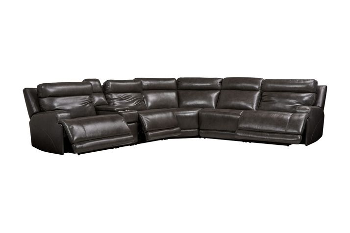 Picture of Charcoal 6pc Power Sectional