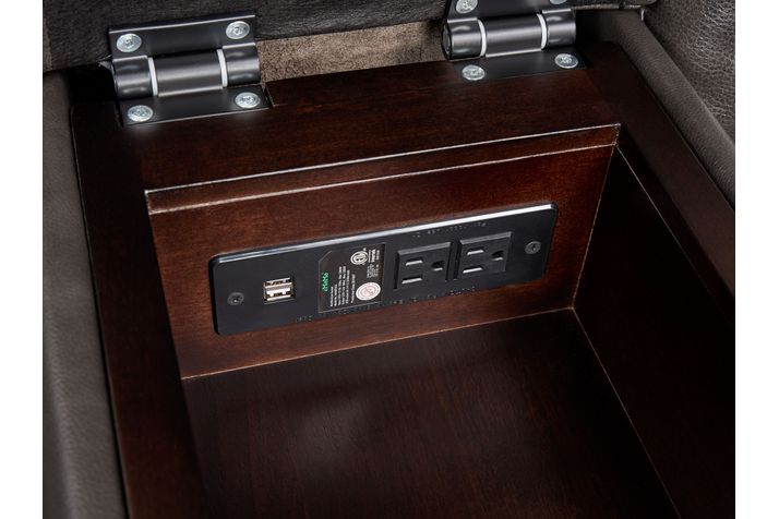 Picture of Charcoal 6pc Power Sectional