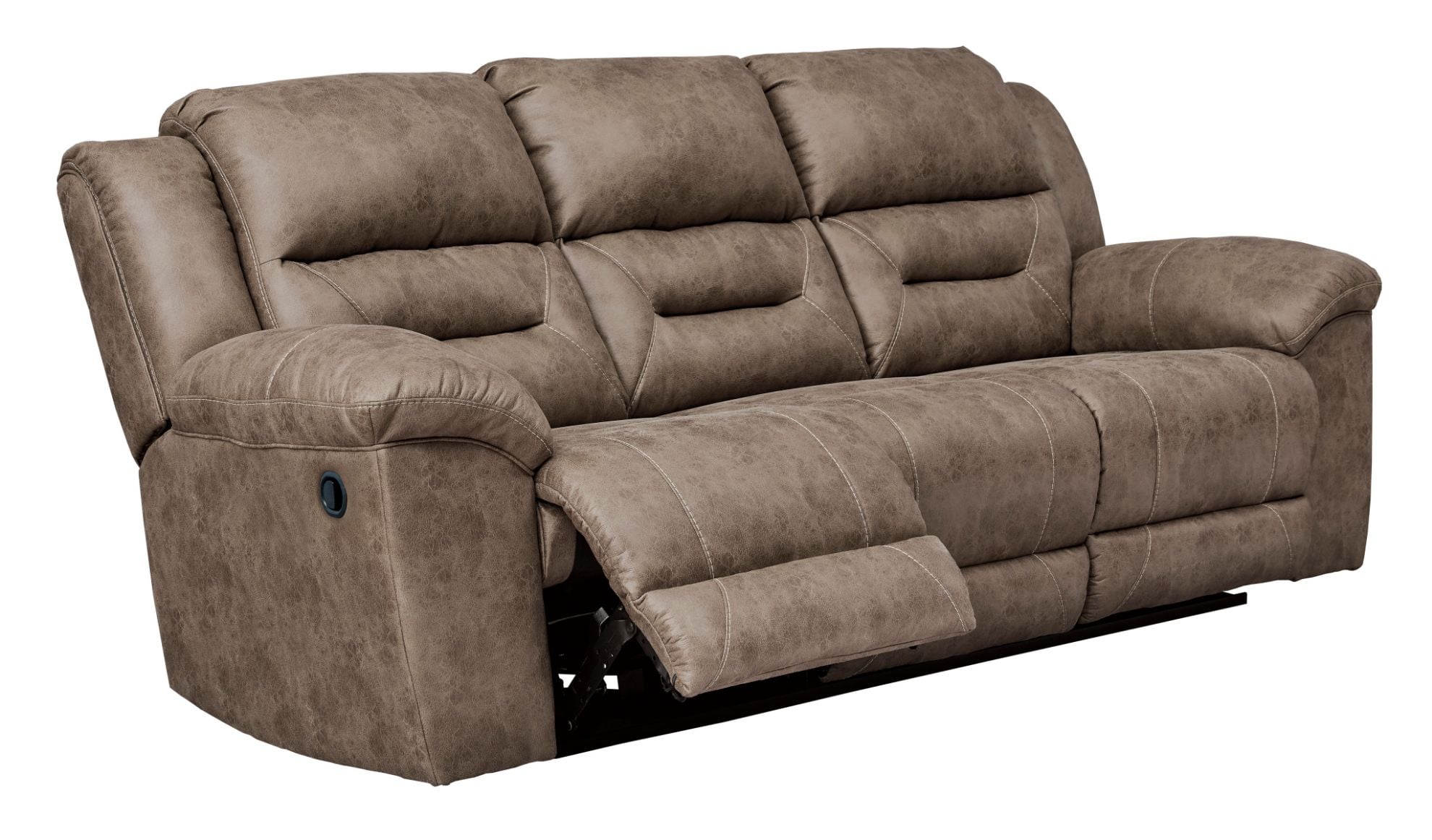 【良品】Ashley Furniture ストーンランド リクライニングソファM Stoneland Reclining Sofa | The Furniture Mart