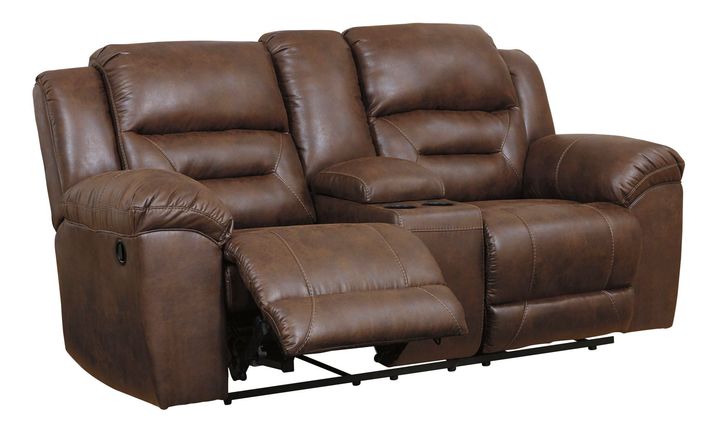 Picture of Stoneland Reclining Console Loveseat