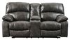 Picture of Dunwell Power Reclining Console Loveseat