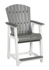 Picture of Transville Gray and White Counter Stool