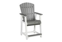Picture of Transville Gray and White Counter Stool