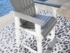 Picture of Transville Gray and White Counter Stool