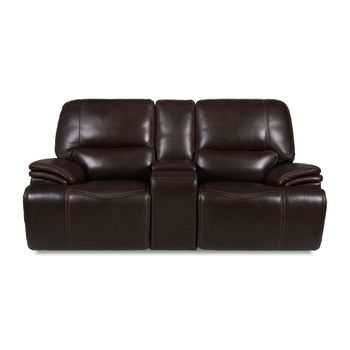 Trent  Power Reclining Loveseat with Console