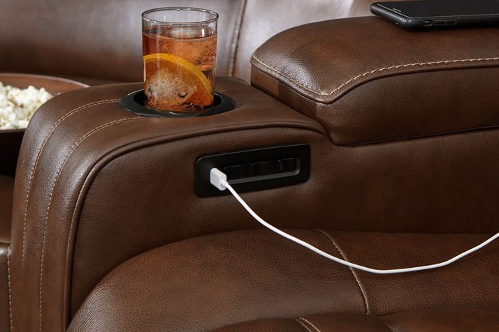 Picture of Backtrack  Power Console Loveseat