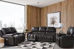 Picture of Greyson Shitake Leather Power Reclining Sofa