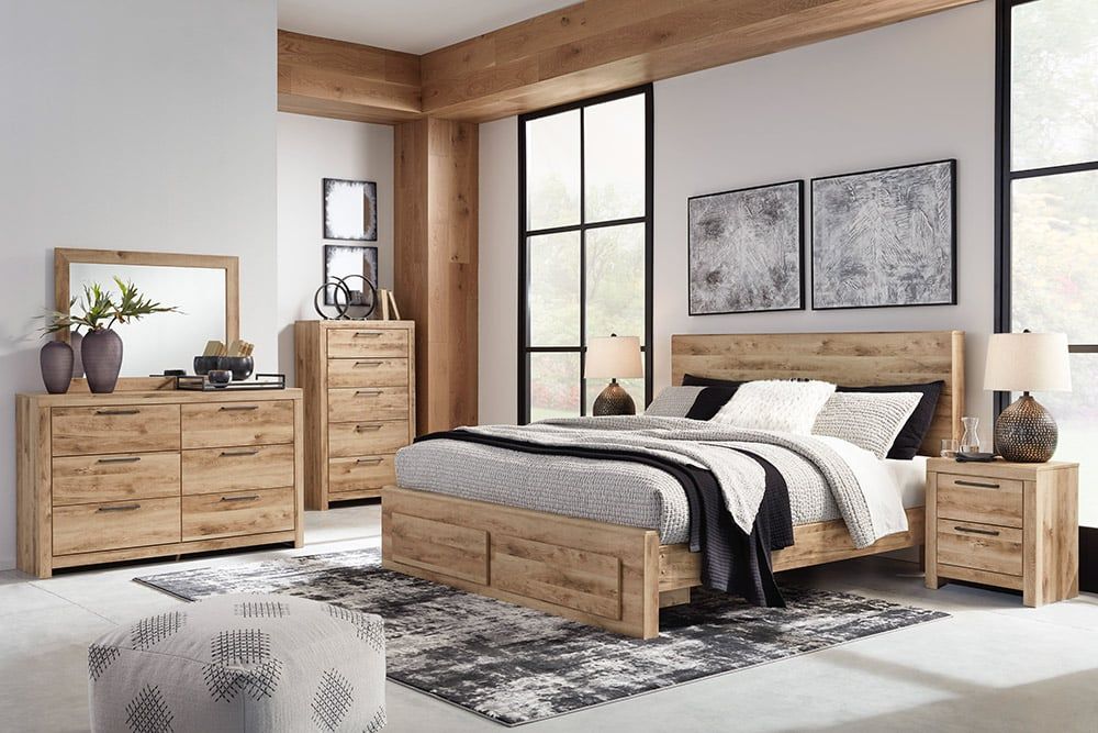 Hyanna King Storage Bedroom Set