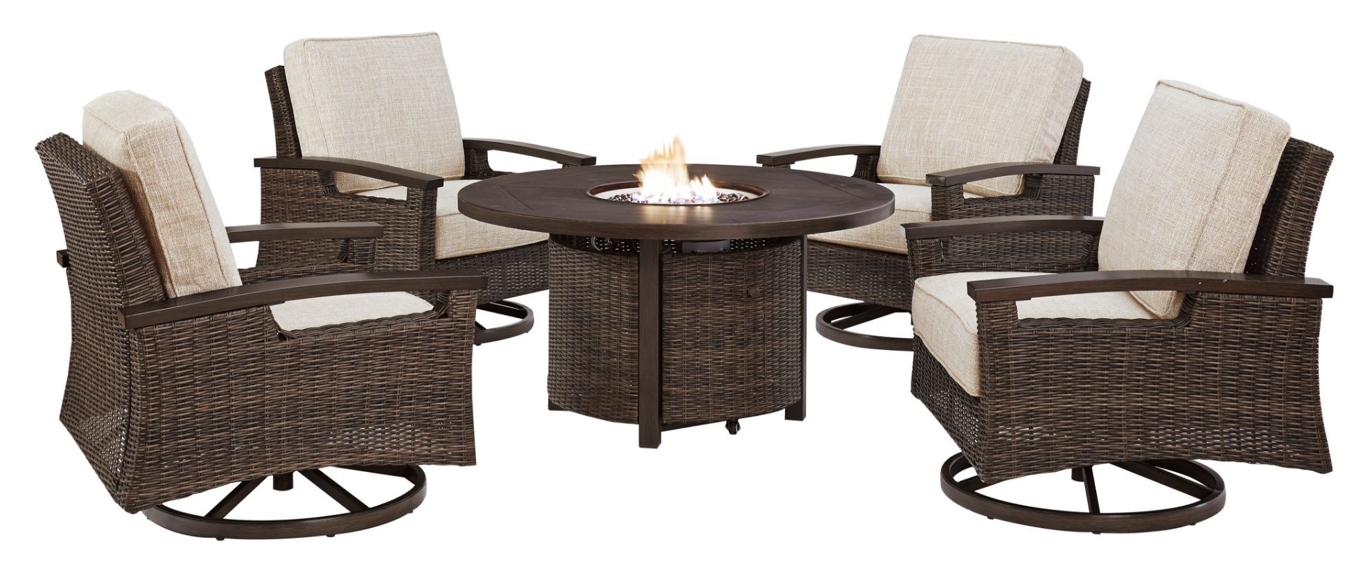 Paradise Trail 5pc Fire Pit Set