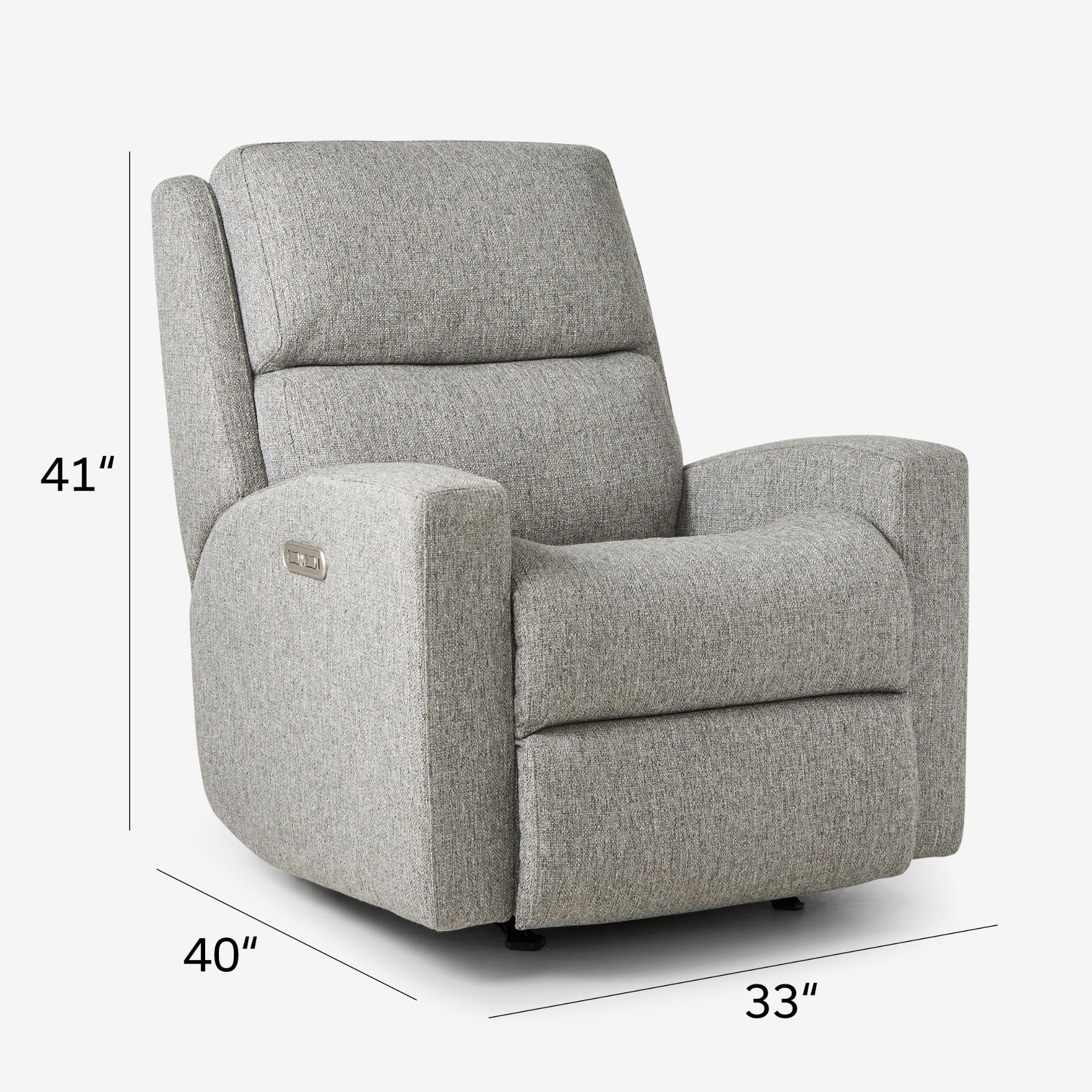 Catalina Power Rocker Recliner | The Furniture Mart