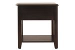 Picture of Dark Finish Chairside End Table
