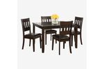 Picture of Rustic Prairie Dining Table and Four Chairs
