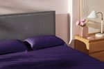 Picture of Purple SoftStretch Purple Queen Sheet Set