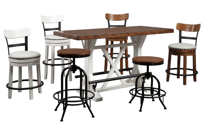 Picture of Valebeck 7pc Variety Counter Dining Set