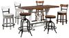 Picture of Valebeck Counter Table with 6 Stools