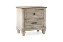 Picture of Mariana Creme Nightstand with USB