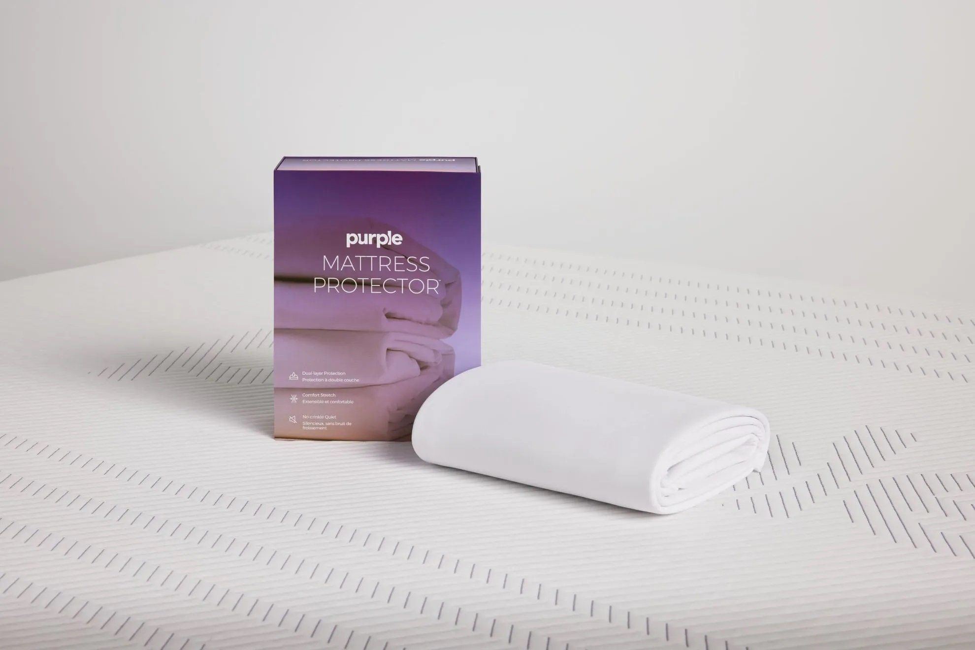 Purple Deep Pocket Cal King Mattress Protector