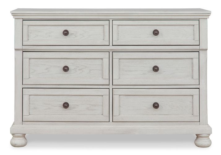 black and white ball gown dresses Forever 6 Drawer Dresser with Interlocking Drawers - Naturals Collecti