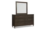 Picture of Wittland Dresser and Mirror Set