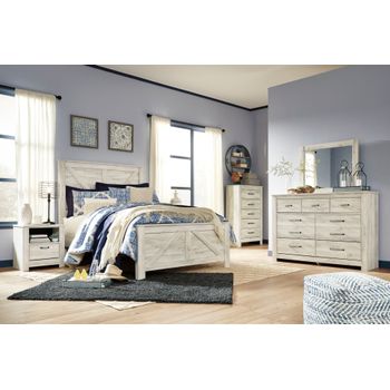 A picture of Bellaby Queen Crossbuck Bedroom Set.