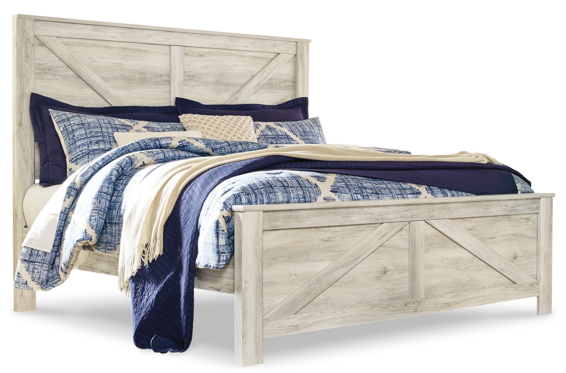 Bellaby King Crossbuck Bed