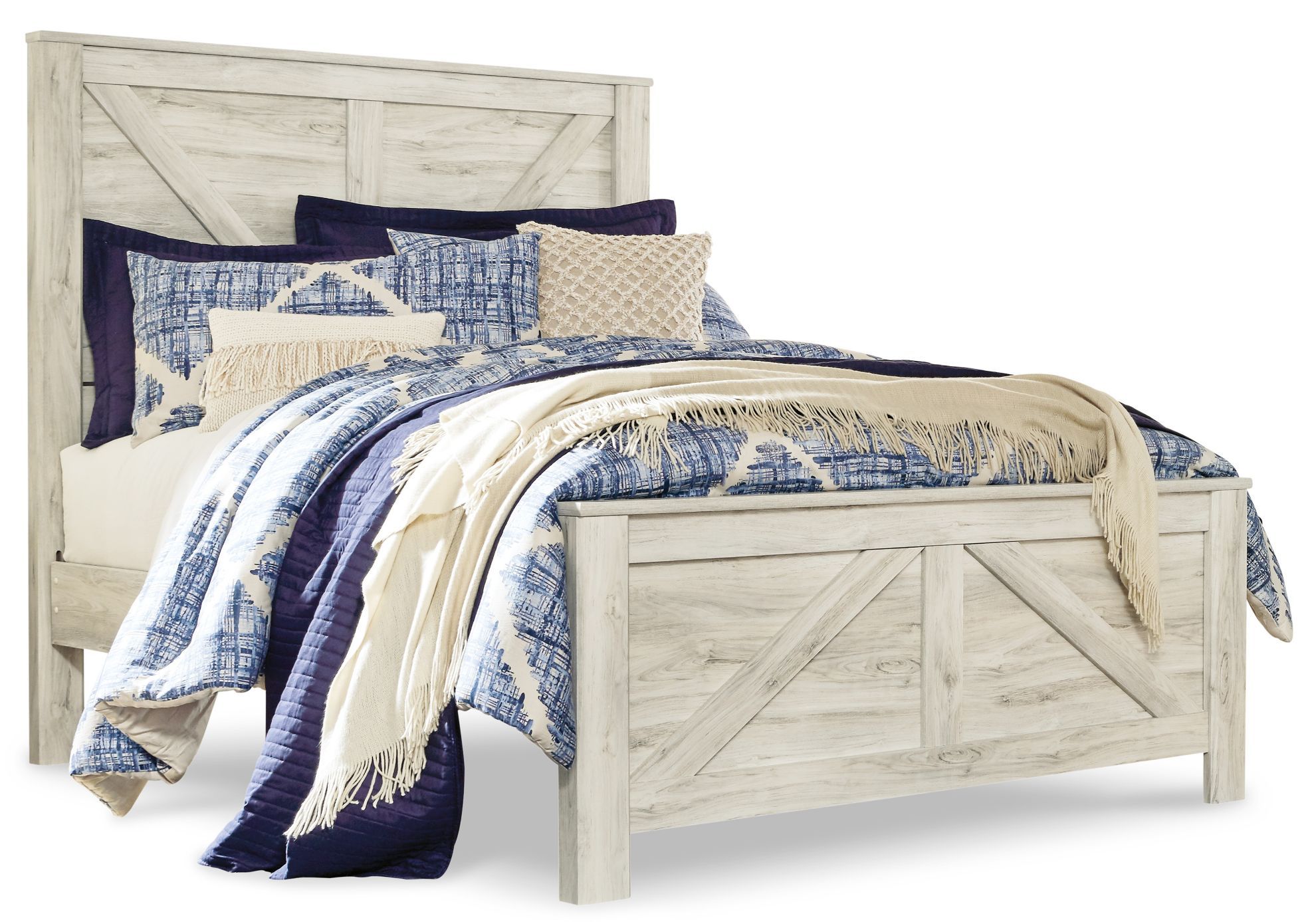 Bellaby Queen Crossbuck Bed