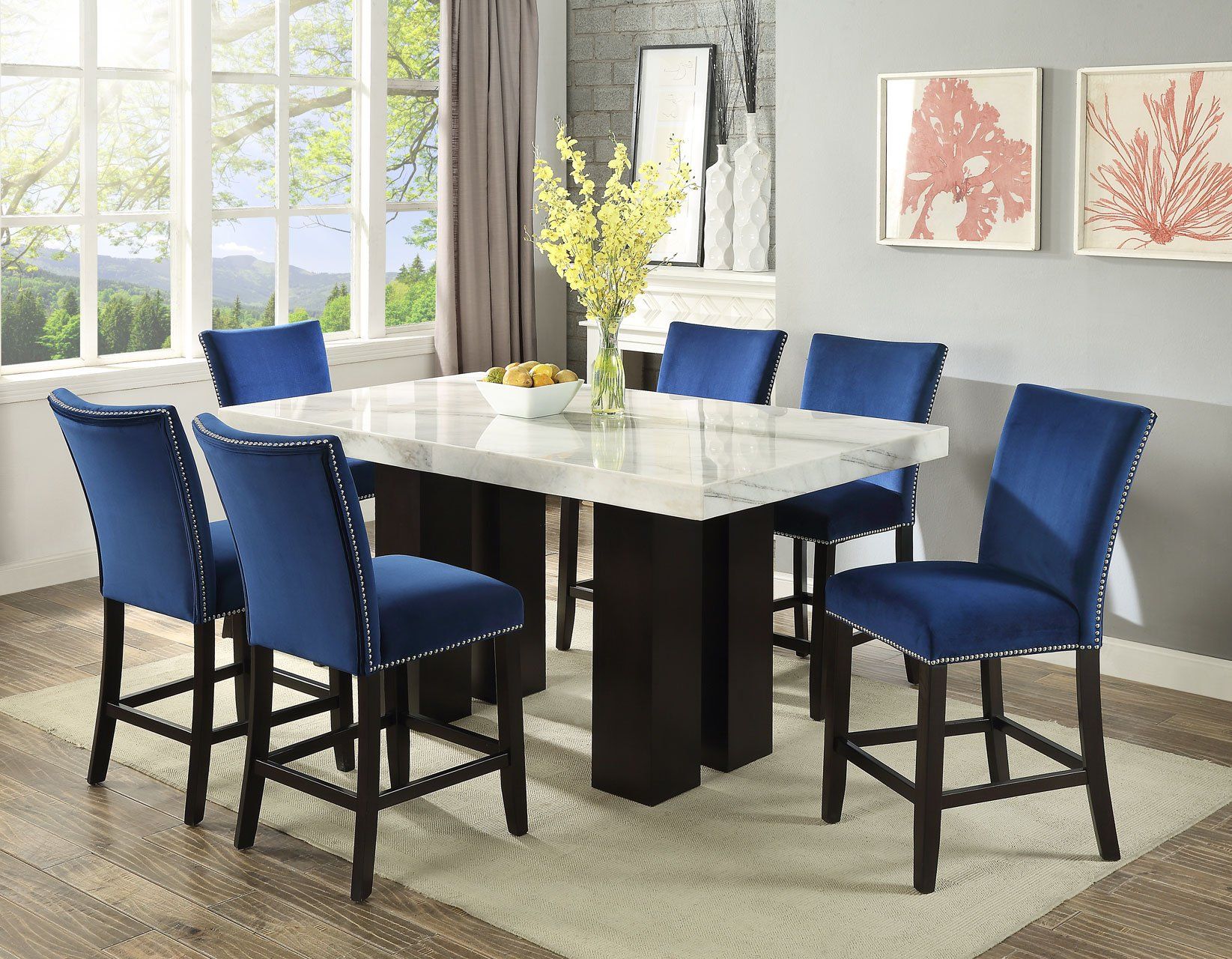 Camila 5pc Counter Dining Set