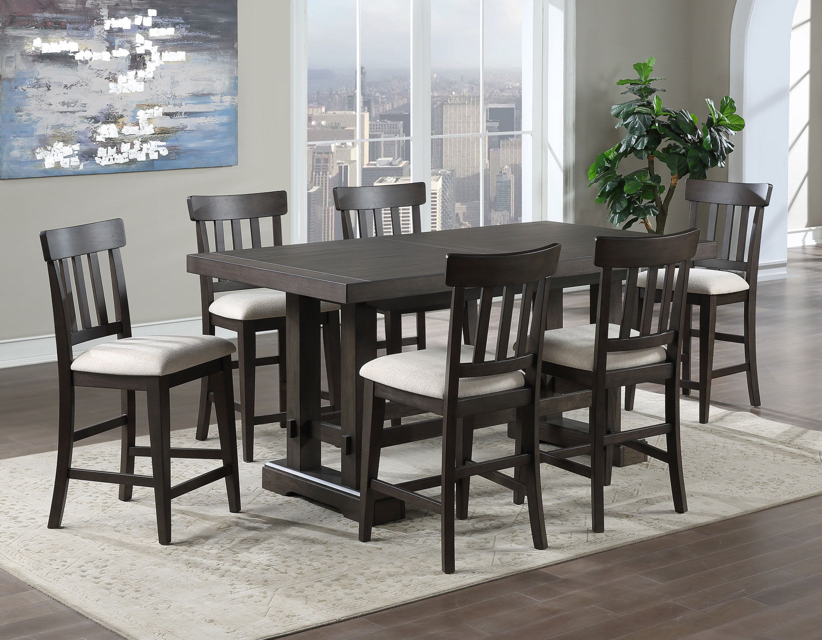 Napa 5pc Counter Dining Set