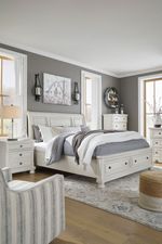 Picture of Robbinsdale Queen Sleigh Storage Bed
