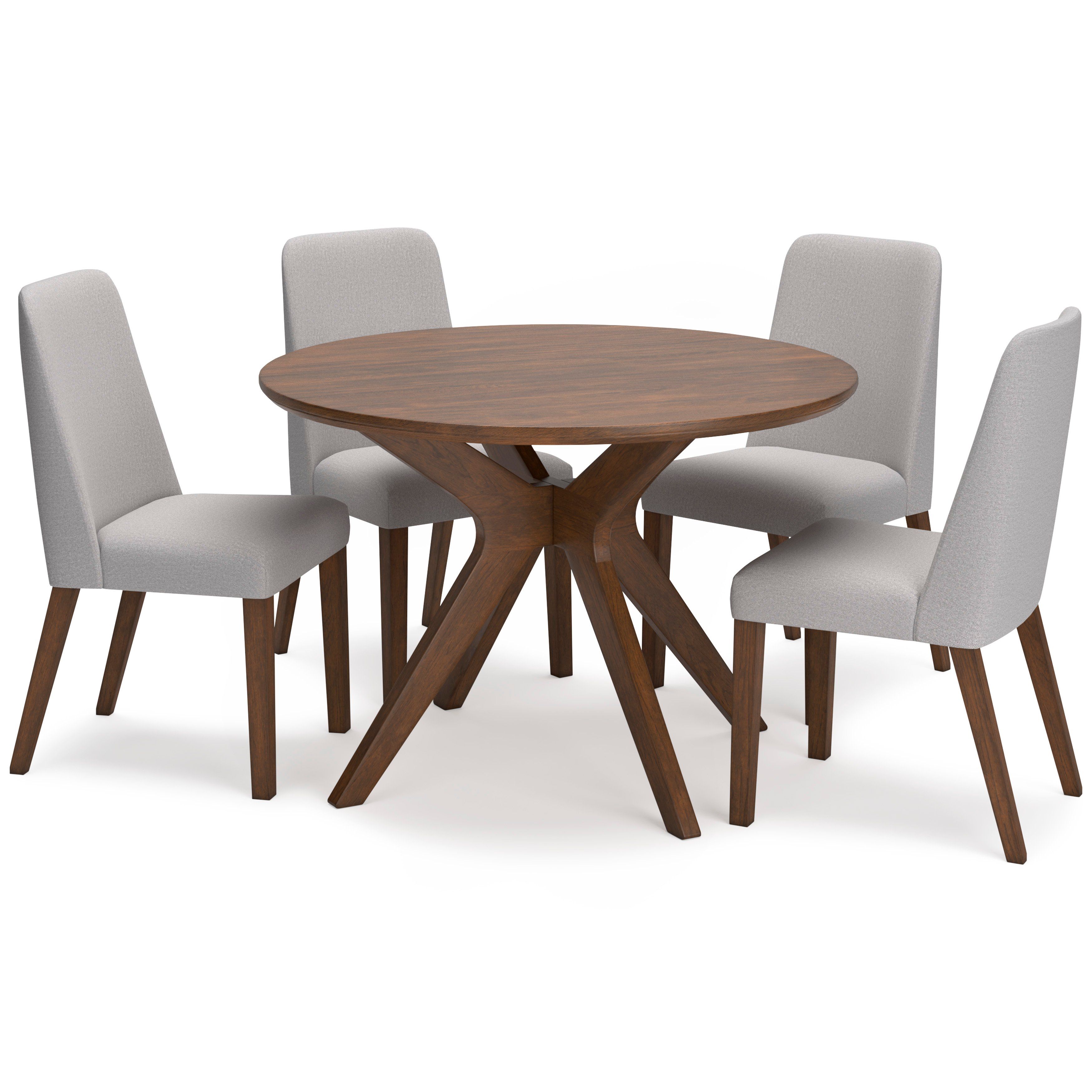 Lyncott 5pc Round Table Dining Set