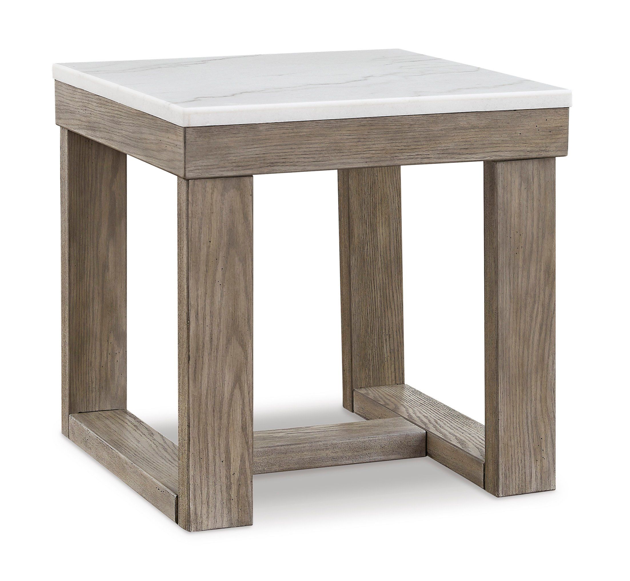 Loyaska Ivory Top End Table