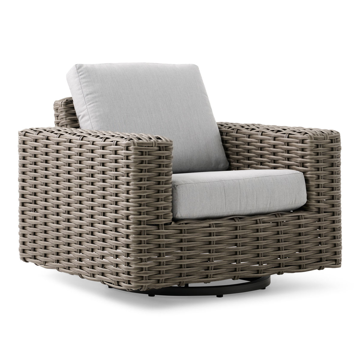 Swivel glider best sale club chair