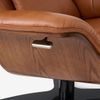 Picture of Camel Reclining Swivel Chair