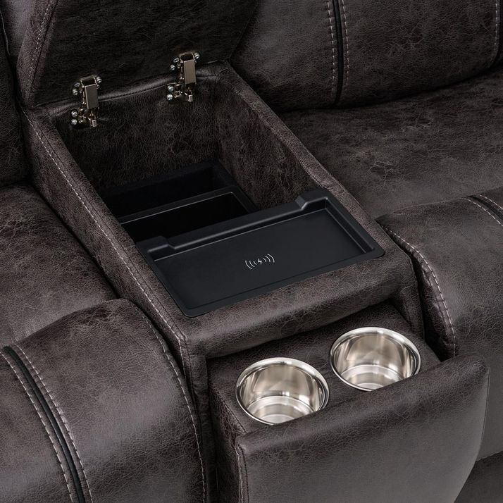 Picture of Badlands Power Console Loveseat