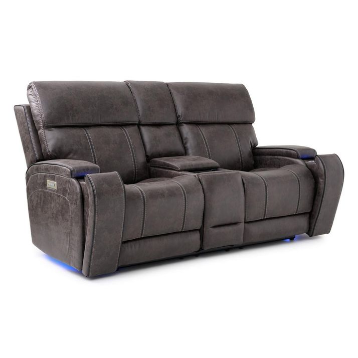 Picture of Badlands Power Console Loveseat