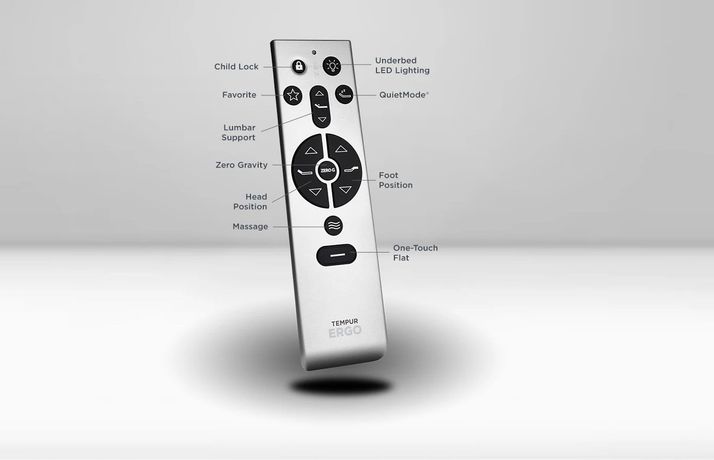 Tempur-Pedic Ergo Smart Twin XL Adjustable Base The Furniture Mart