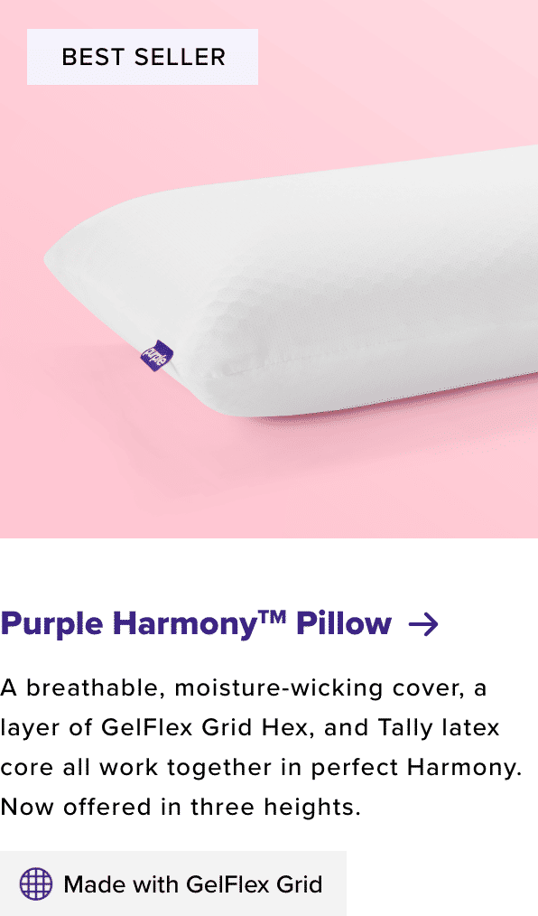 Purple Harmony Pillow
