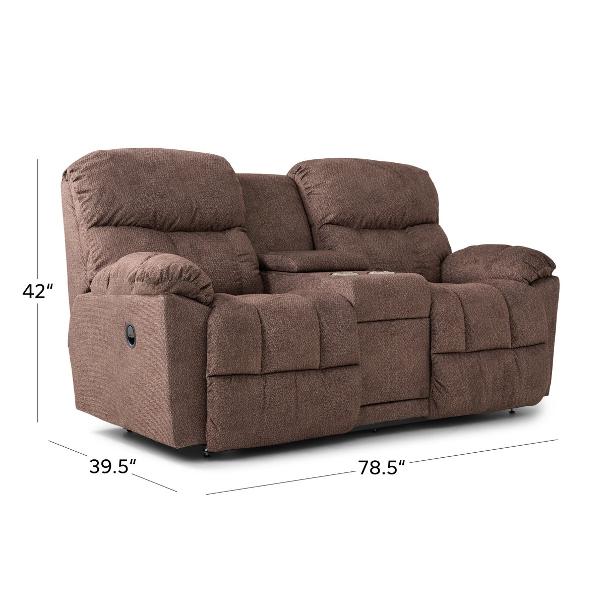 Lazy boy morrison best sale reclining loveseat with console